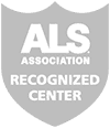ALS recognized center badge