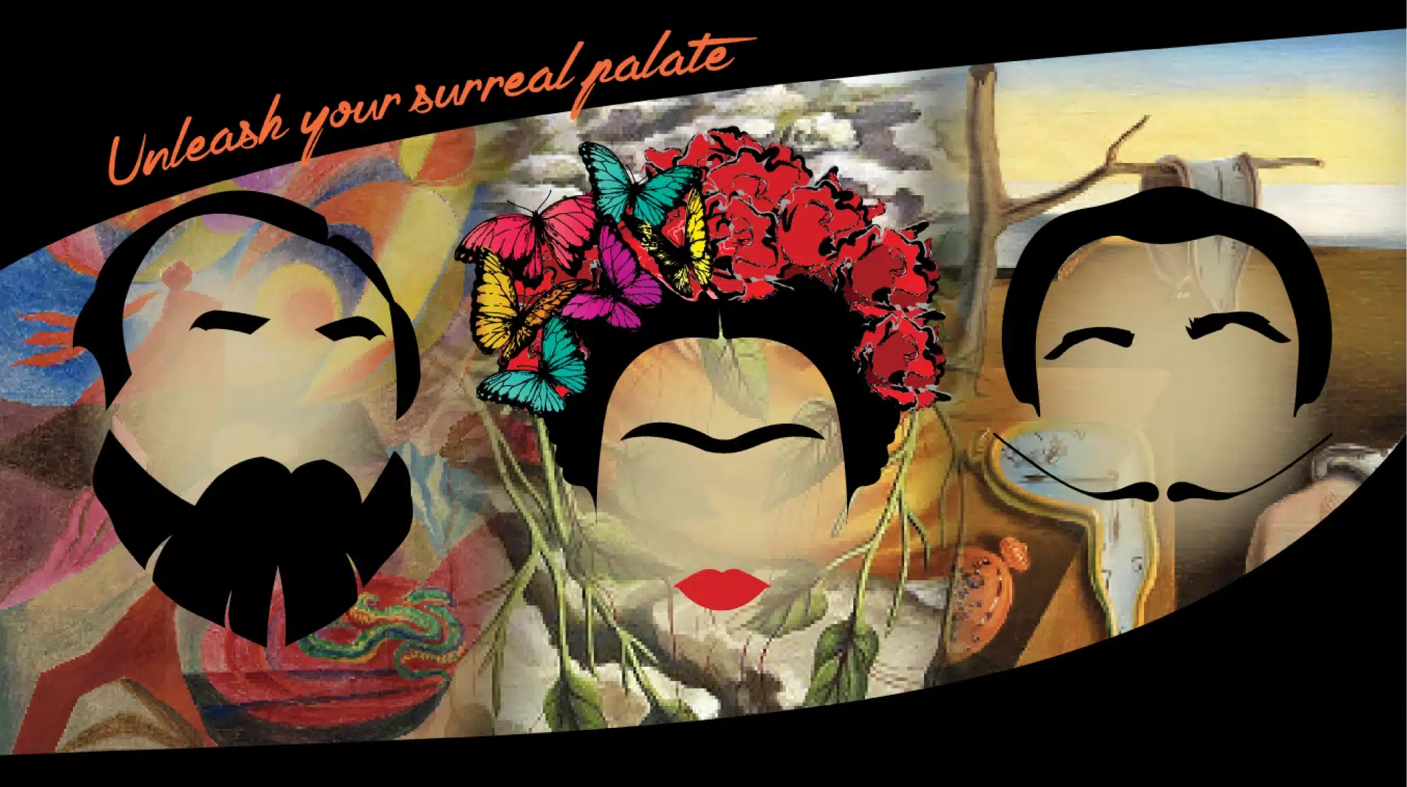 farm to tableaux, andre masson, frida kahlo, salvador dali, unleash your surreal palate